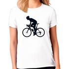 Camiseta Feminina Branca Bike Bicicleta Ciclista 11