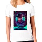 Camiseta Feminina Branca Breaking Bad 08