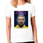 Camiseta Feminina Branca Breaking Bad 10