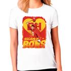 Camiseta Feminina Branca Chapolin Chaves Desenho 06