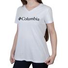 Camiseta Feminina Columbia Basic Logo Branco - 321009
