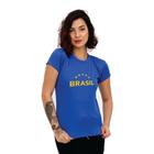 Camiseta Feminina Dry Fit Acadeia Tema Copa Brasil - Store P.B