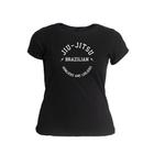 Camiseta Feminina Estampa Jitsu Arm Lock Confortável Casual