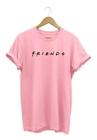 Camiseta Feminina Friends Baby Look 100% Algodão