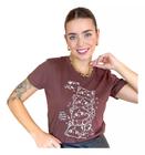 Camiseta Feminina Gatos