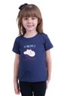 Camiseta Feminina Infantil Texas Farm - Cif010 - Azul Marinho