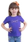 Camiseta Feminina Infantil Texas Farm - Cif027 - Roxo Mirtilo