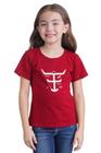 Camiseta Feminina Juvenil Texas Farm - Ctf027 - Vermelho Cereja