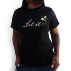 Camiseta Feminina Let It Bee Preta