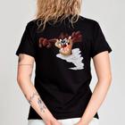 Camiseta Feminina Looney Tunes Taz 100% Algodão