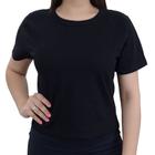 Camiseta Feminina LZT MC Cropped Preta - 2333