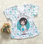 Camiseta Feminina Manga Curta e Gola V - Enfermagem