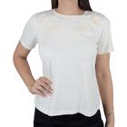 Camiseta Feminina Olho Fatal Viscose Branco Off - 601704