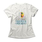 Camiseta Feminina Open Book Open Mind