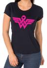 Camiseta Feminina Outubro Rosa Blusa Baby Look