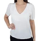 Camiseta Feminina Parado no Ar Off White - 721138