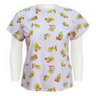 Camiseta Feminina Plus Size c/ Estampa Ref-096