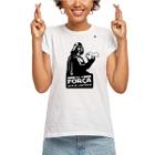 Camiseta feminina que a força esteja com você - star wars