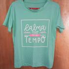 Camiseta Feminina T-shirt Babylook Tamanho Único (veste P ao G) - Copacabana