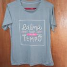Camiseta Feminina T-shirt Babylook Tamanho Único (veste P ao G) - Copacabana