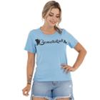 Camiseta feminina t-shirt estampada malha algodão slim 3037.c1