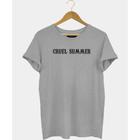 Camiseta Feminina Taylor Swift Camisa Baby Look Cruel Summer