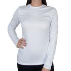 Camiseta Feminina Upman ML Térmica Branca - 245RT