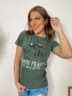 Camiseta Feminina Verde Twin Peaks