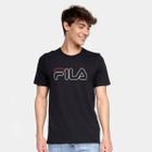 Camiseta Fila Letter Outline Masculina