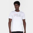 Camiseta Fila Letter Outline Masculina