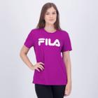 Camiseta Fila Letter Premium II Feminina Roxa