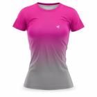 Camiseta Fitness Estampada Feminina Academia Blusa Caminhada Fitness Proteção UV50