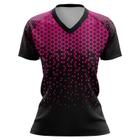 Camiseta Fitness Feminina Treino Academia Blusa Tecido Premium - Black Cat Sport Wear