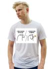 Camiseta Flork o unico exercicio que faço é correr atras de