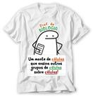 Camiseta flork professores materias frases divertida