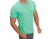 Camiseta Fobel Porto Masculina Verde Água