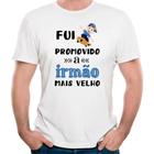 Camiseta fui promovido a irmão mais velho camisa skate sk8