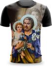 Camiseta Full Print Religião Católica Jesus Deus Maria Santos 20