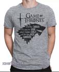 Camiseta Game Of Thrones Stark Jon Snow Camisa Série Geek