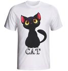 Camiseta Gato modelo branca fornecedor M&M Presentes Personalizados