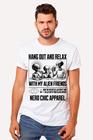 Camiseta Geek: Hang Out and Relax: O Presente Nerd Extraterrestre Ideal