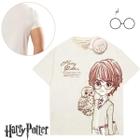 Camiseta GG Harry Potter Anime Wizarding World Off White