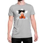 Camiseta Masculina Dragon Ball Goku Criança Fanart Ref:807 - smoke