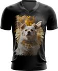 Camiseta Gola V Anjo Canino Cão Angelical 1