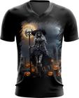 Camiseta Gola V Bruxa Caveira Halloween 4 - Kasubeck Store