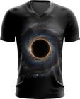 Camiseta Gola V Buraco Negro Gravidade Espaço 11