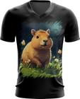 Camiseta Gola V Capivara do Bem Animalzinho 13 - Kasubeck Store