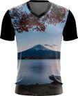 Camiseta Gola V Dryfit Monte Fuji Japão Vulcão Japan Vulcan 1v - Kasubeck Store