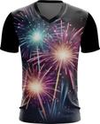 Camiseta Gola V Fogos de Artifício Rojões Ano Novo 3