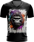 Camiseta Gola V Gorila Furioso Força Feroz Zoo 8